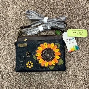 Chala Mini Crossbody/Purse with Convertible Strap - Sunflower